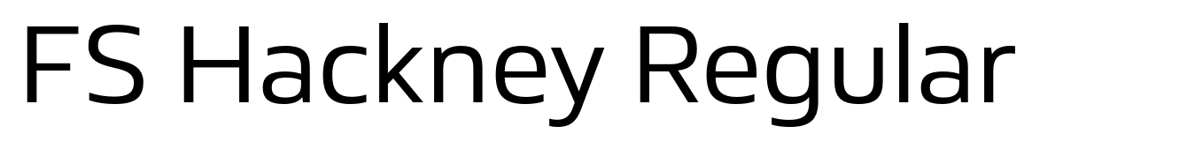 FS Hackney Regular